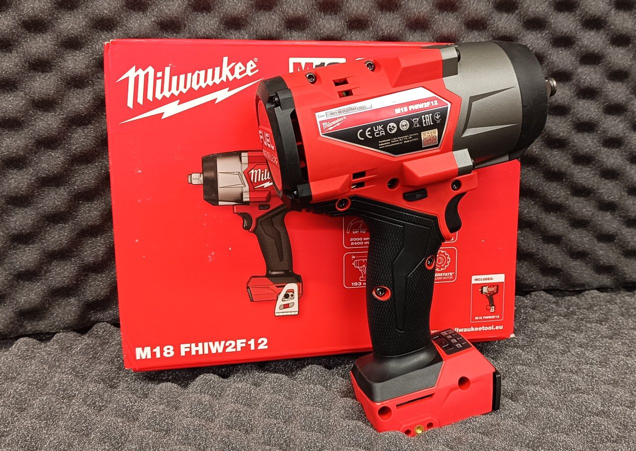 Klucz udarowy 1/2" M18 FHIW2F12 Milwaukee Najmocniejszy na 1/2 Do kół