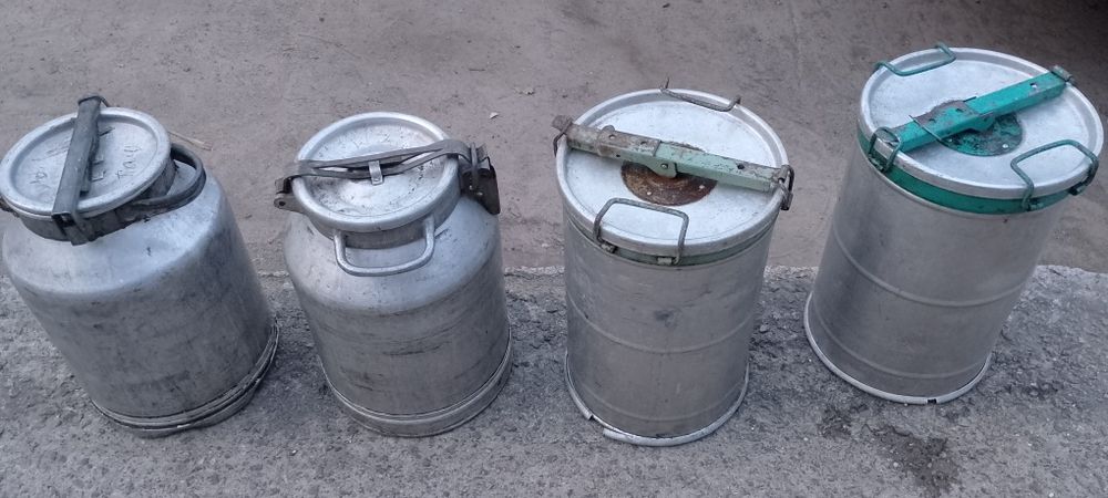 Бідони з алюмінію