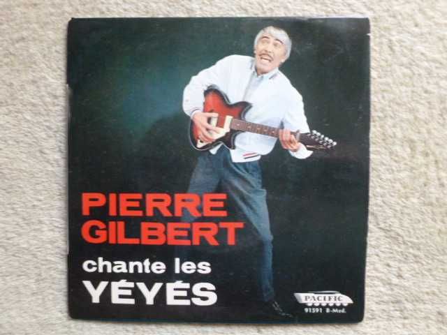 Disco vinil de Pierre Gilbert "Chante les Yéyés" 1964