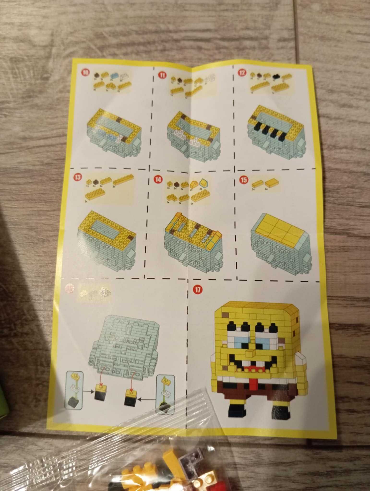 Klocki spongebob