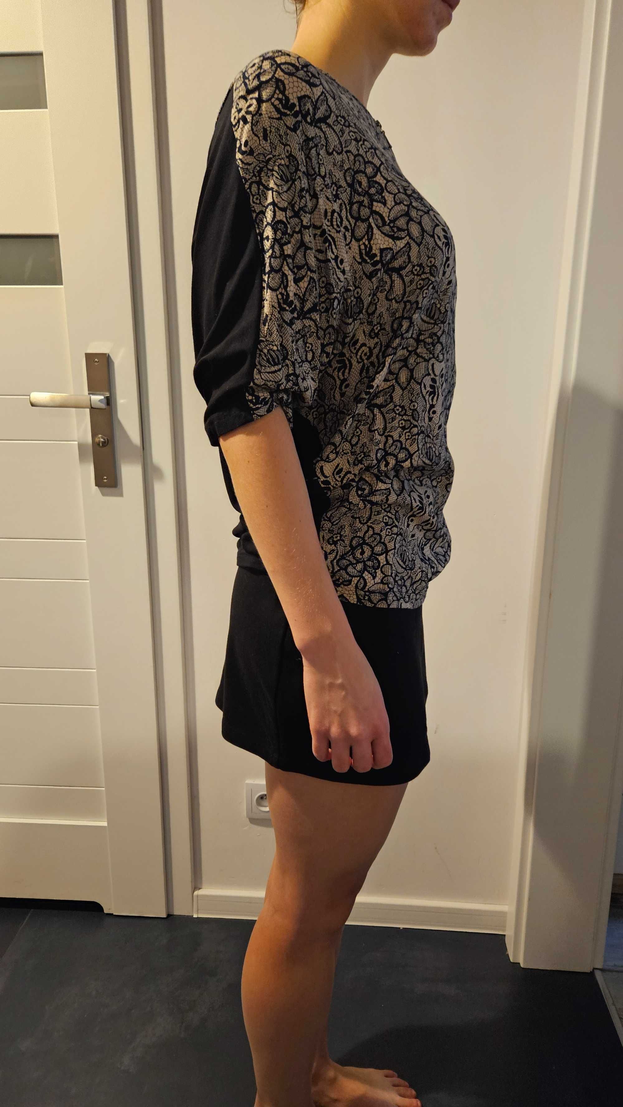 Elegancka bluzka ze wzorem