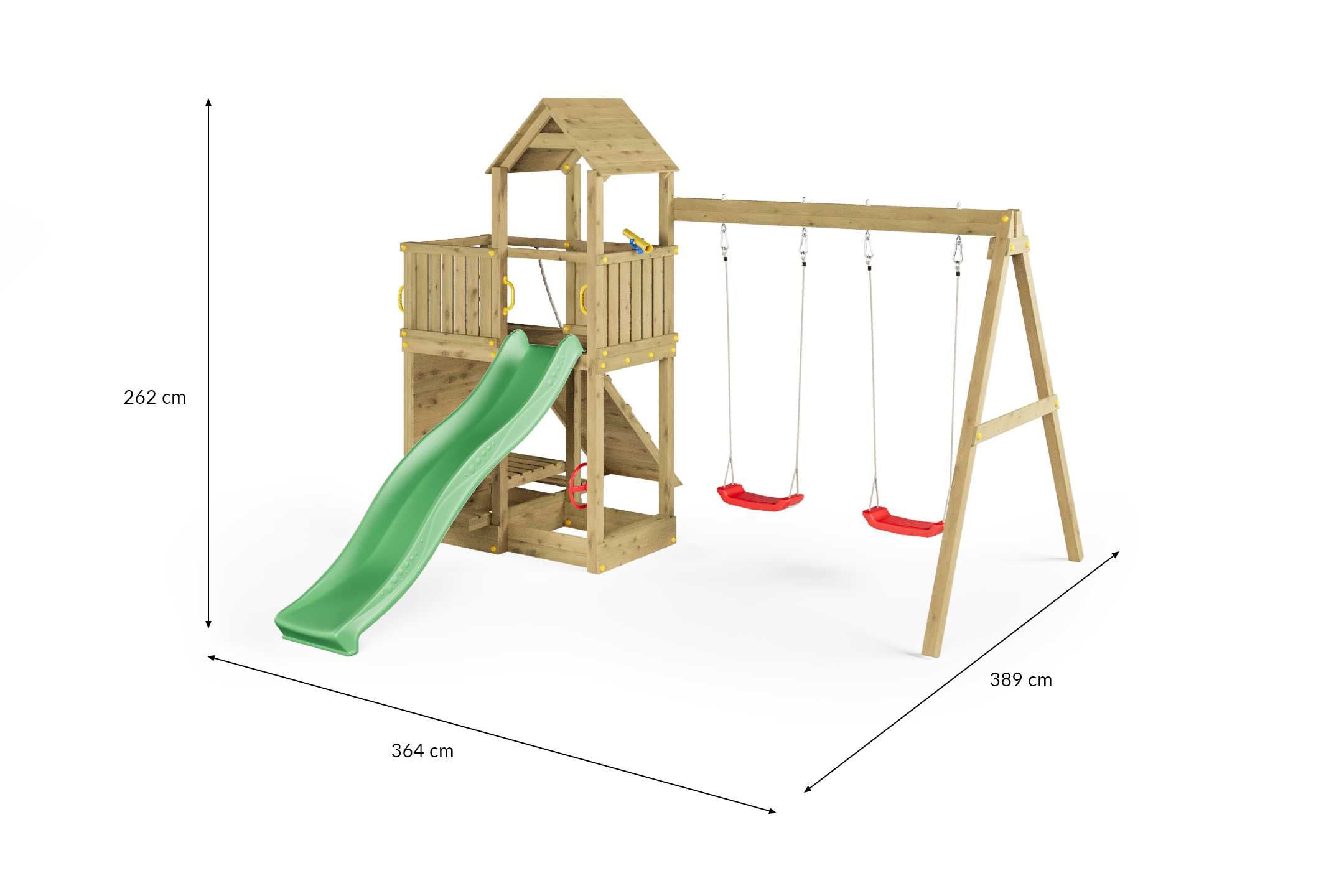 Domek dla dzieci, Plac zabaw, Huśtawka, DARMOWA DOSTAWA 2-3 dni, atest
