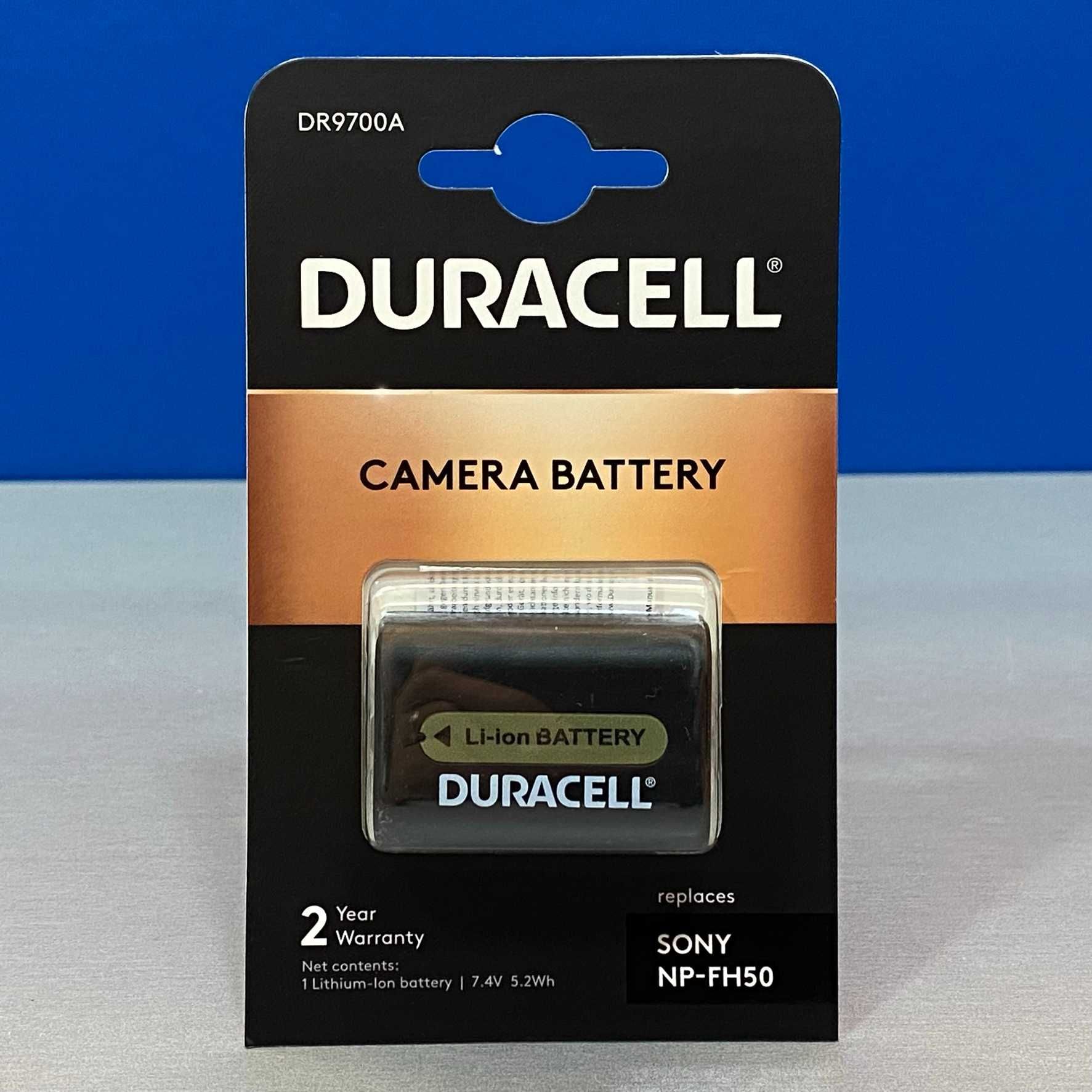 Bateria Duracell - Sony NP-FH50 (NOVA - 3 ANOS DE GARANTIA)