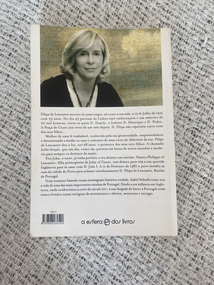Livro “Filipa de Lencastre”