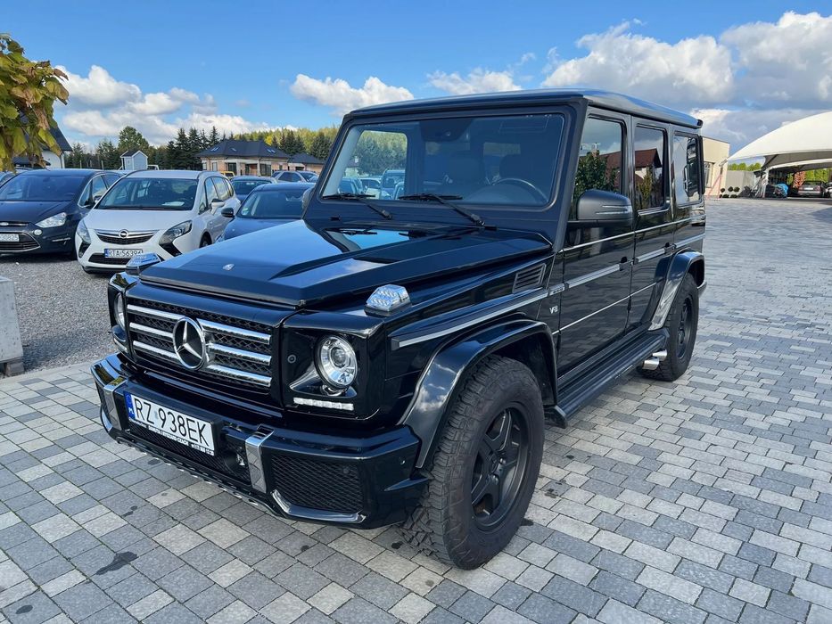 Mercedes-Benz Klasa G 500 Pakiet AMG 5.0 V8 M113 296KM Tylko 80 tys km Bez Korozji Ideał !!!
