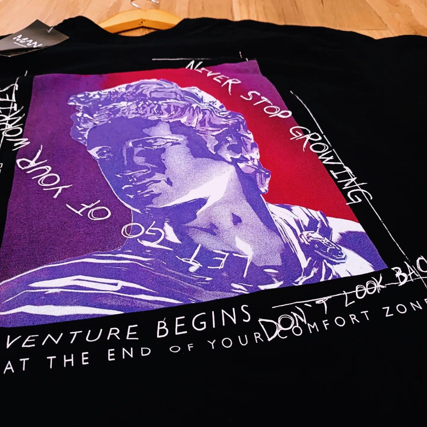 T-shirt Preta Oversized