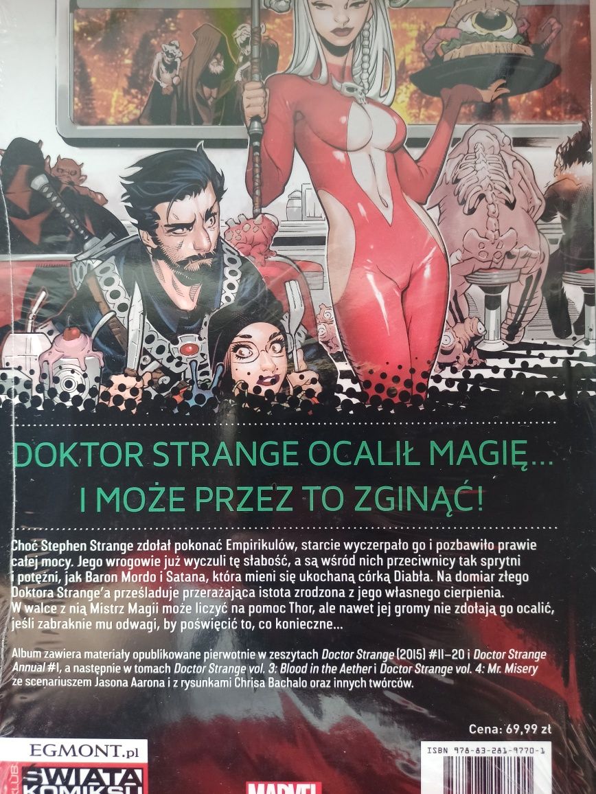 Doktor Steange tom 1-2 Aaron Bachalo Egmont