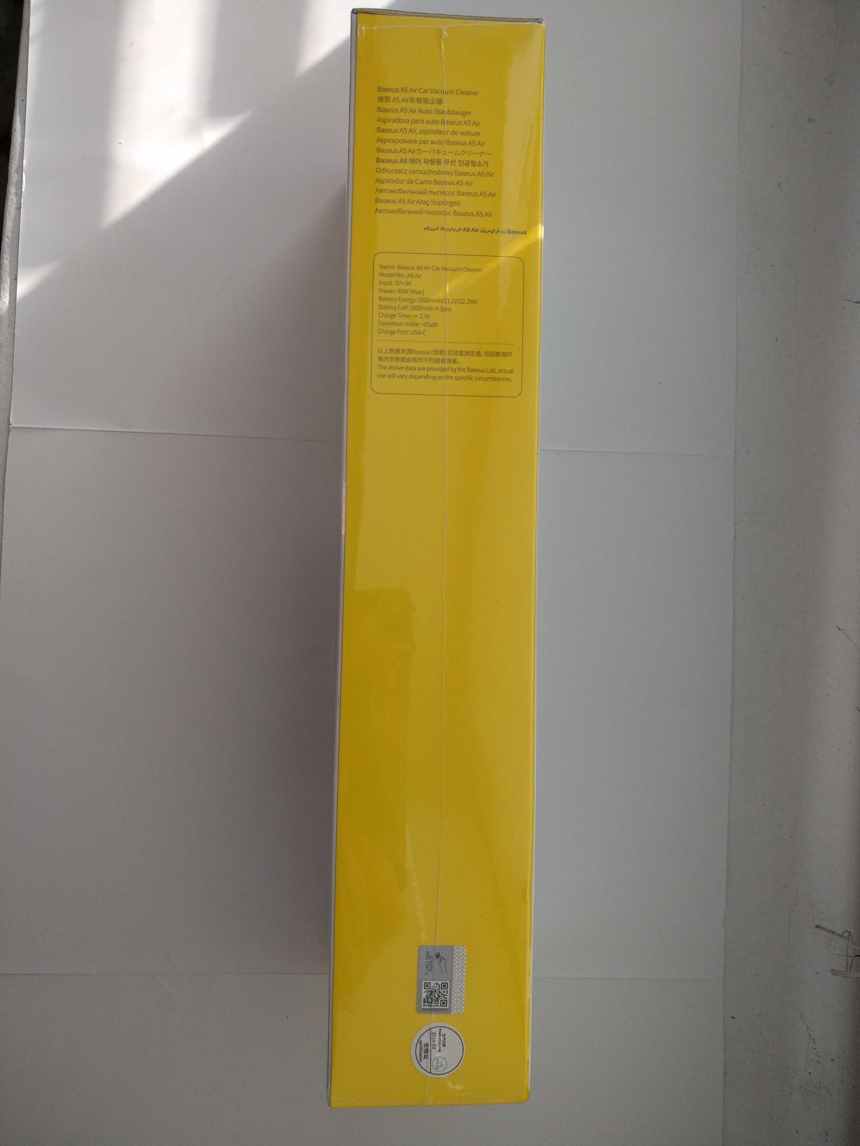 Пилосос Baseus A5 air