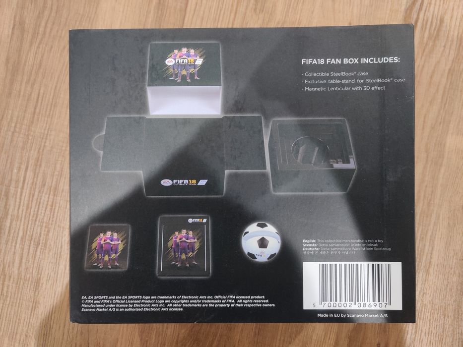 Fifa 18 ultimate team Fan box