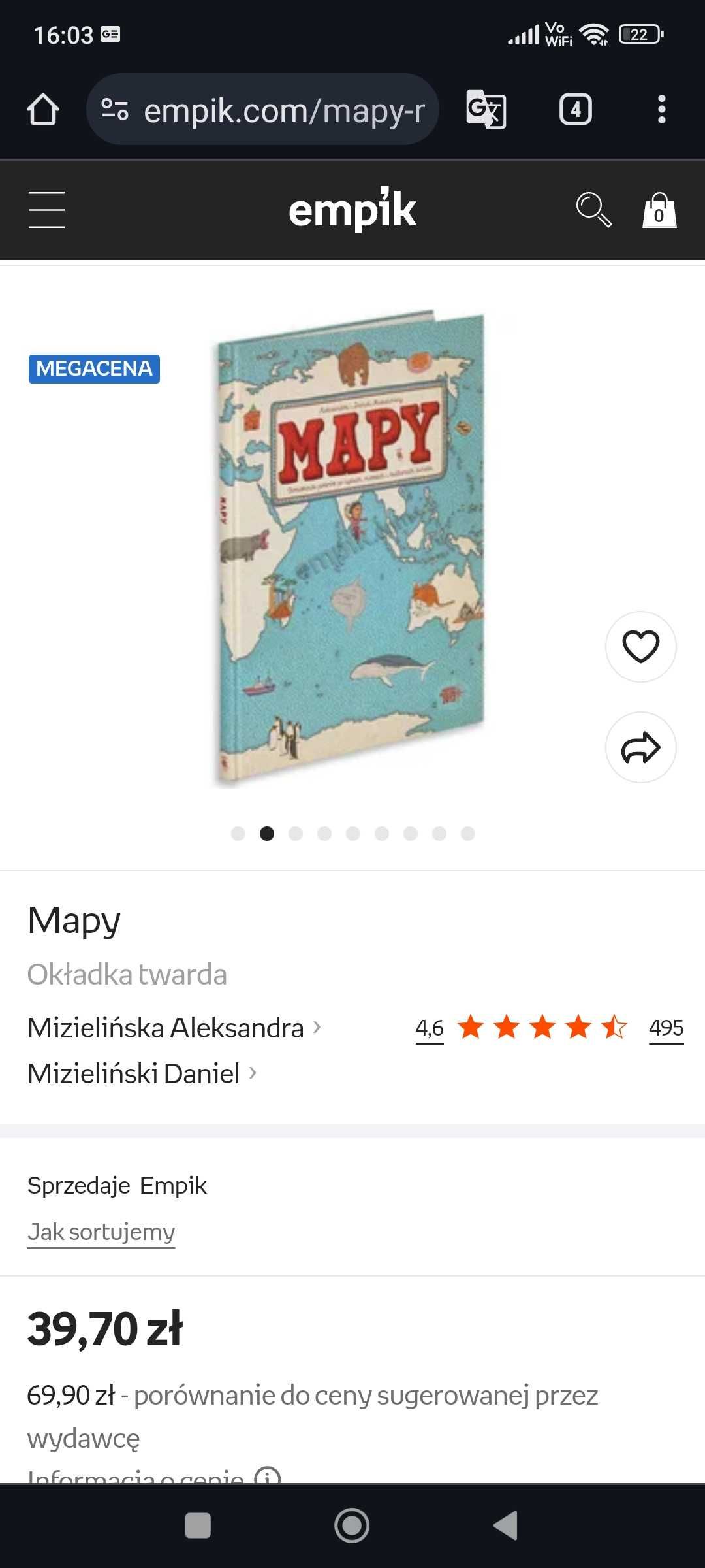 Mapy Aleksandra i Daniel Mizielińscy