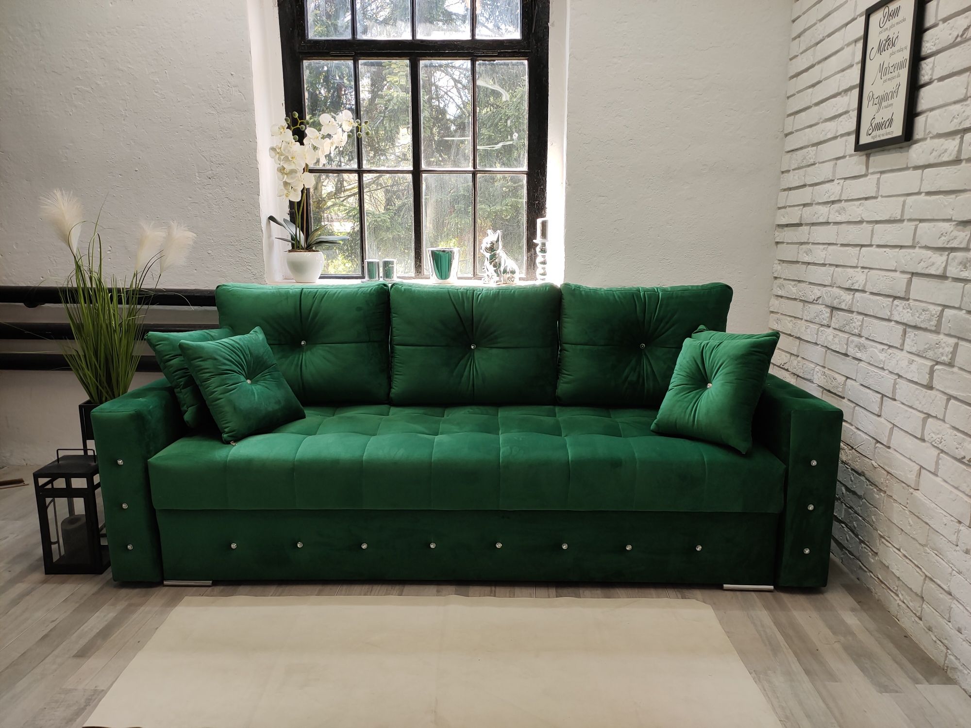 Sofa kanapa w stylu Glamour