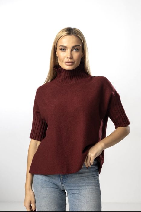 Свитер люкс качества, вискоза, ОВЕРСАЙЗ, Италия