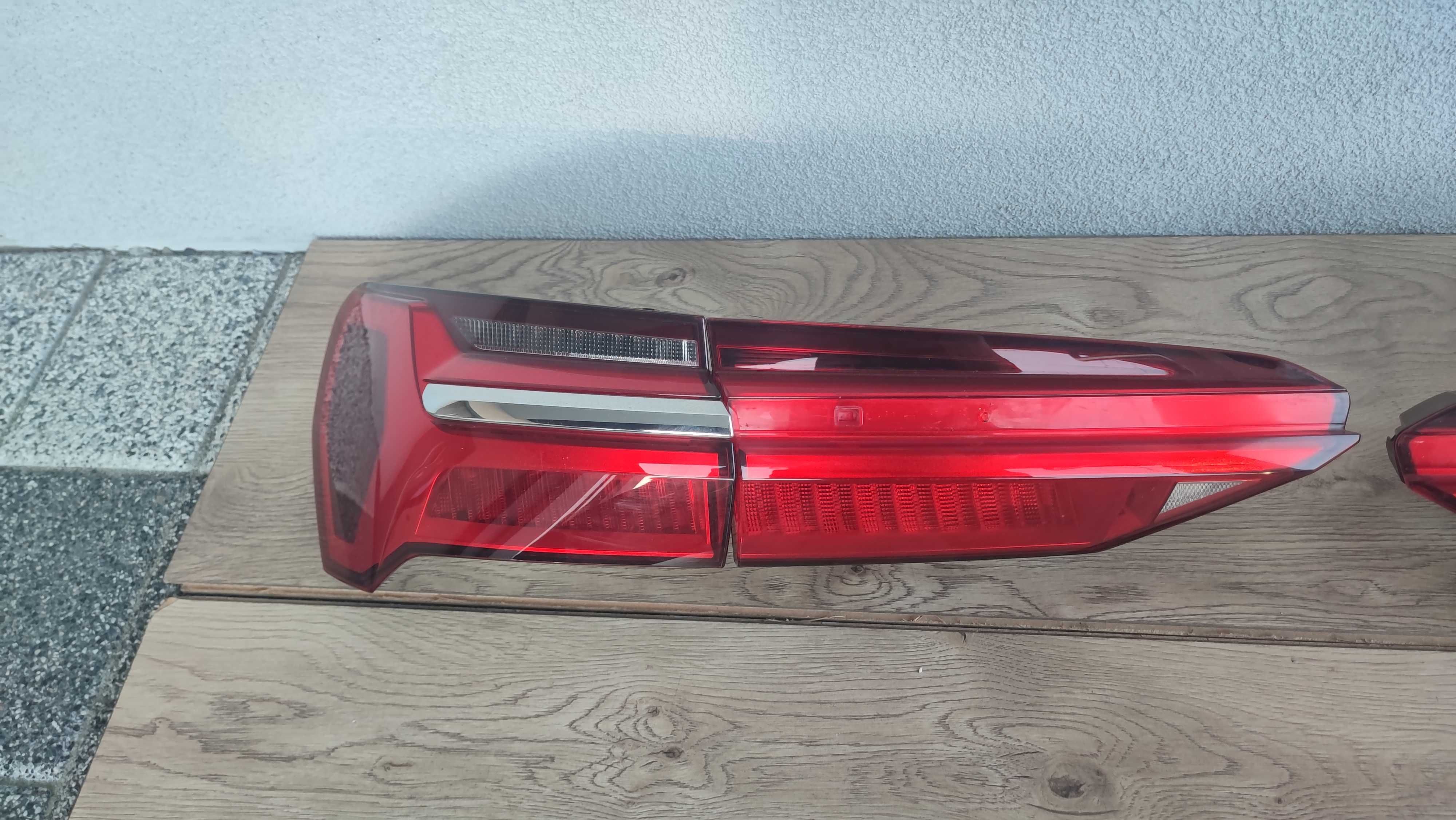 Lampy komplet tył audi a6 c8 full led całe ! okazja