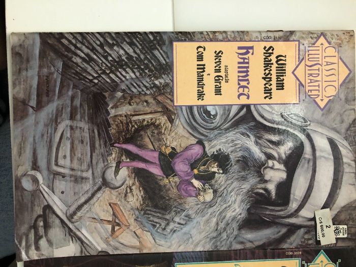 BD: Classics Illustrated - " Hamlet" e " Cyrano de Bergerac"