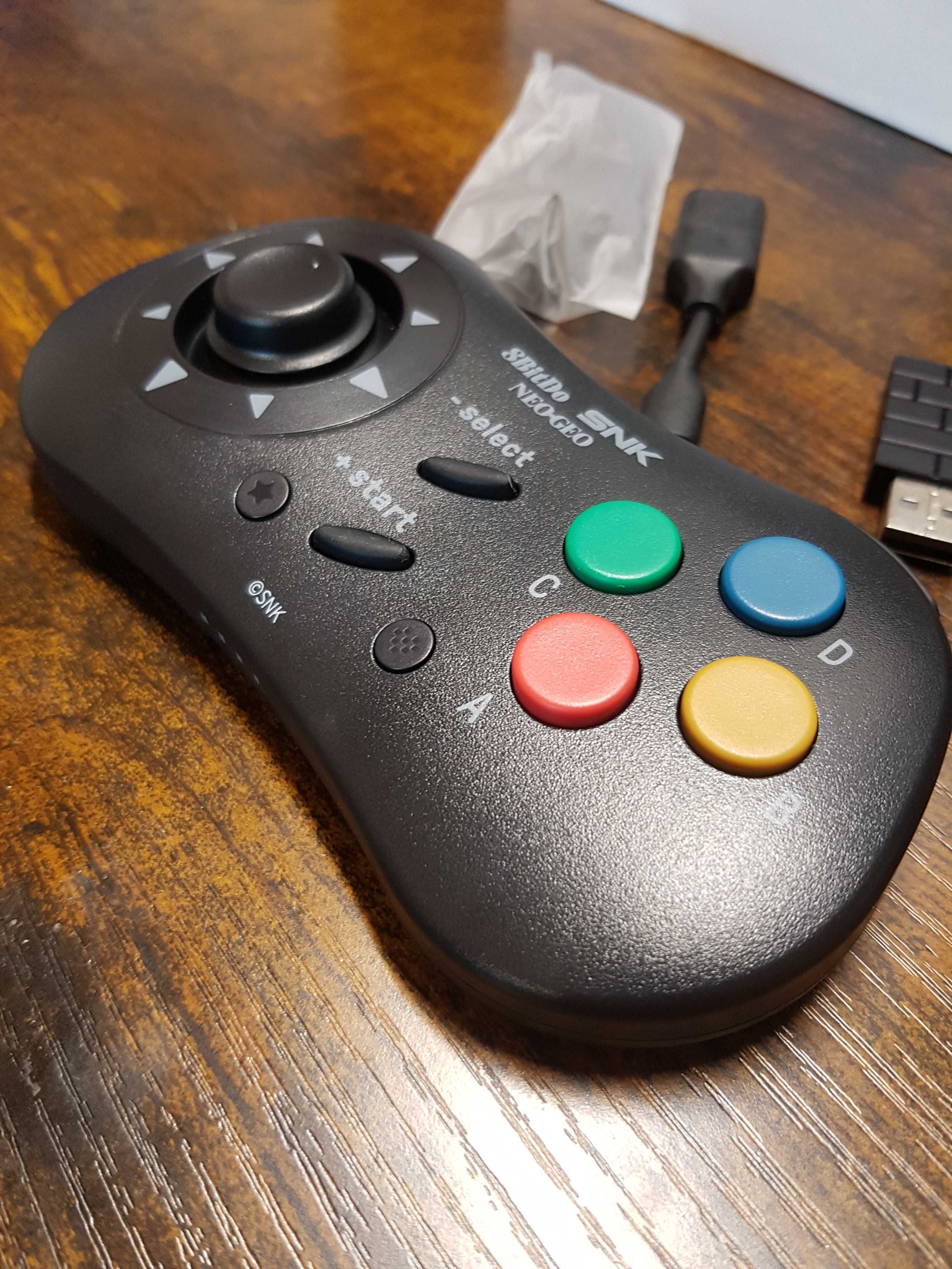 NOWY pad 8BitDo x SNK NEOGEO Kontroler / NEOGEO mini, Android, PC