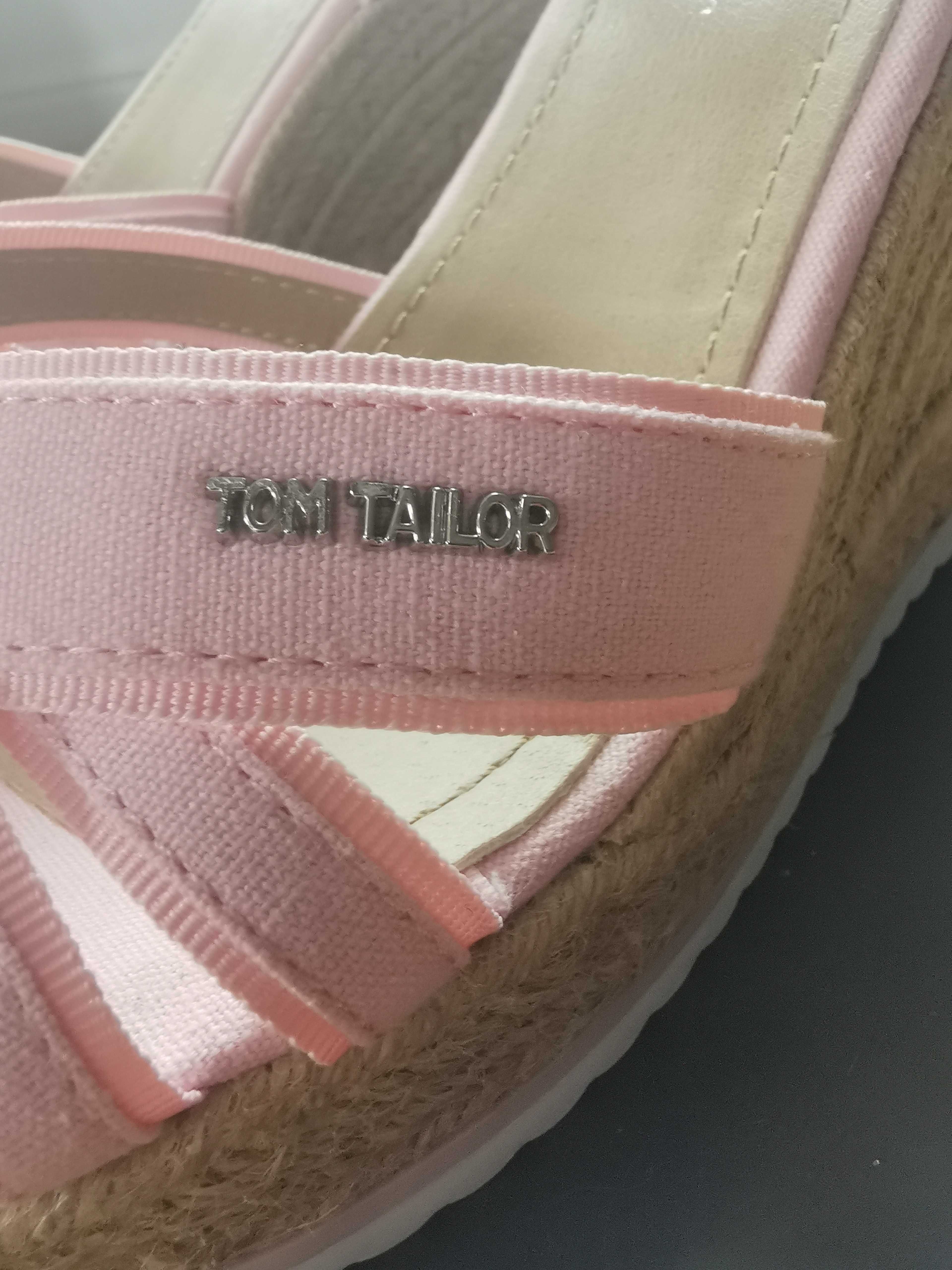 Buty espandryle Tom Tailor koturna 41/42