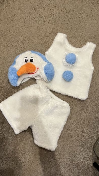 Карнавальний костюм сніговика в садочок