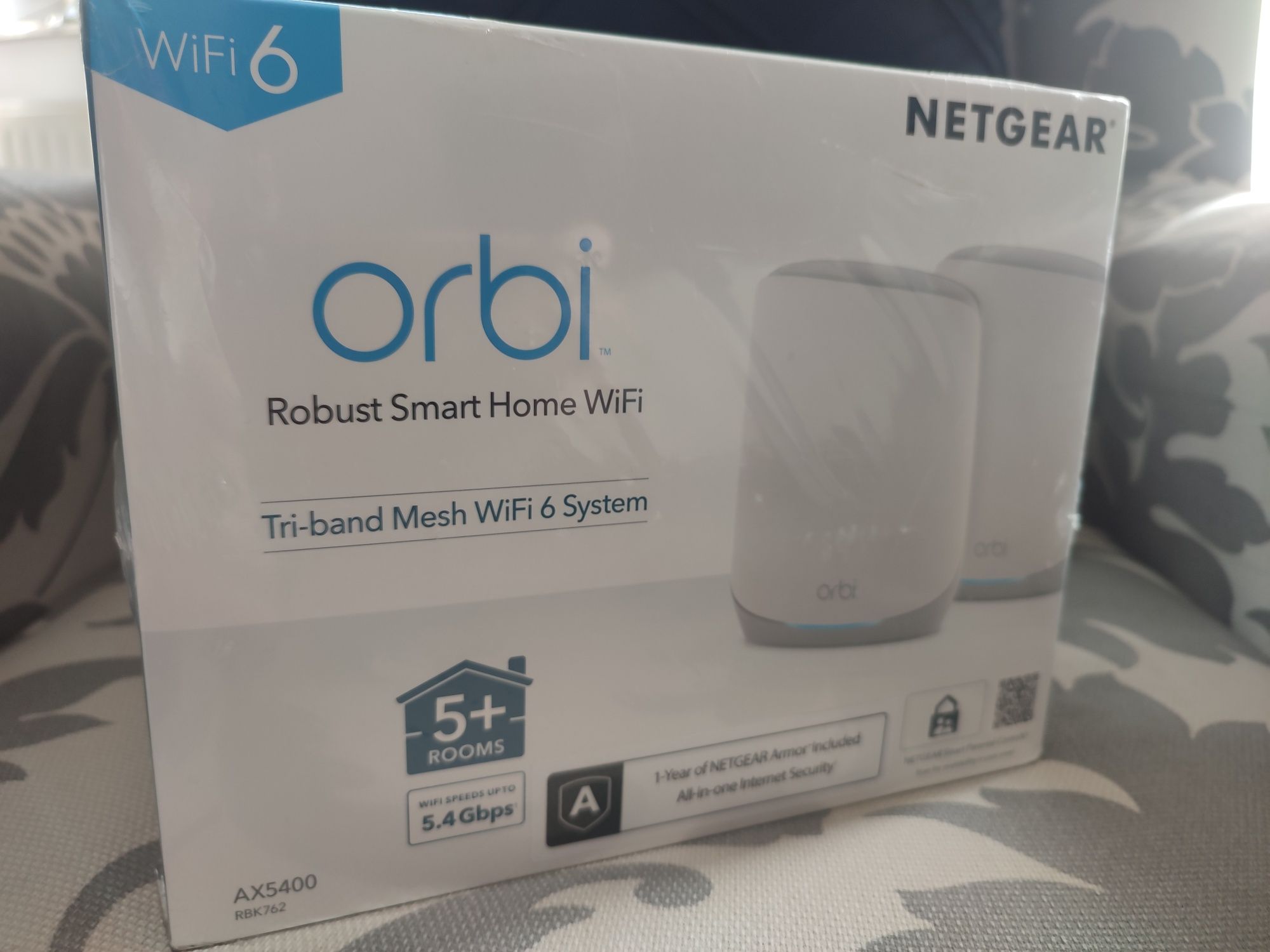 NETGEAR System Orbi RBK762S WiFi 6 Mesh nowy okazja