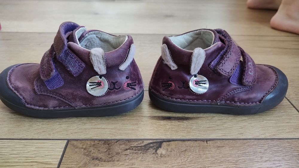 Buty przejściowe wiosenne DD Step fiolet rozmiar 22