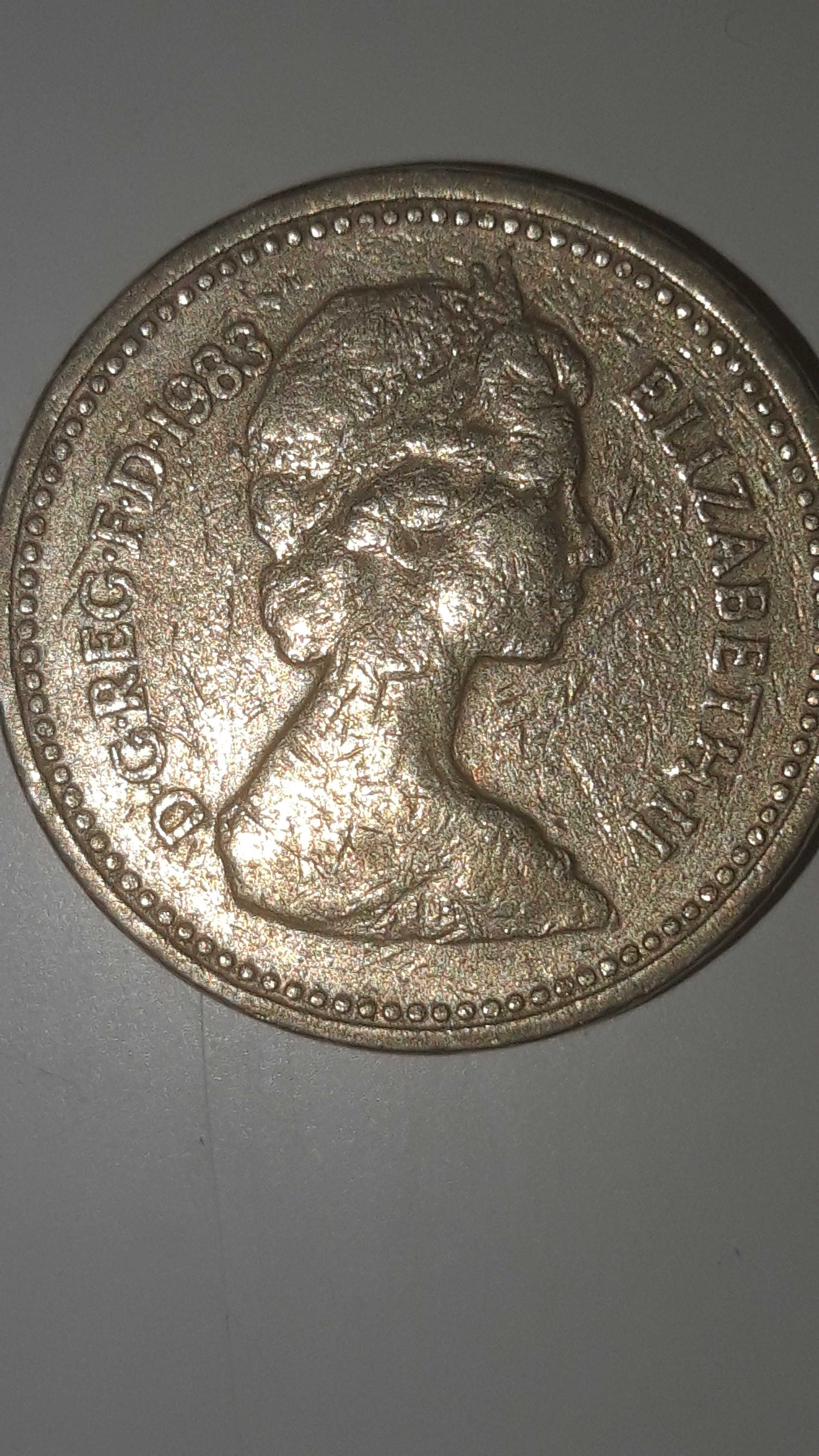 Moeda One Pound 1983