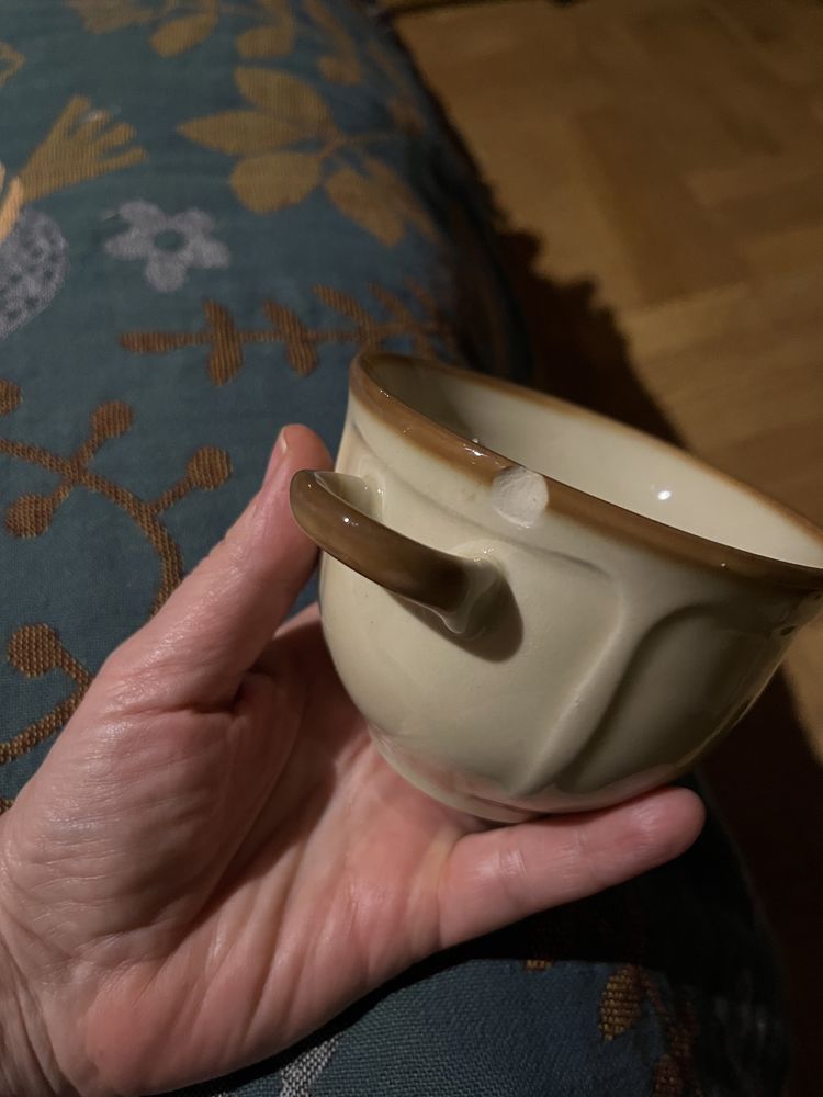 Kokilki bulionówki Porcelit Pruszków