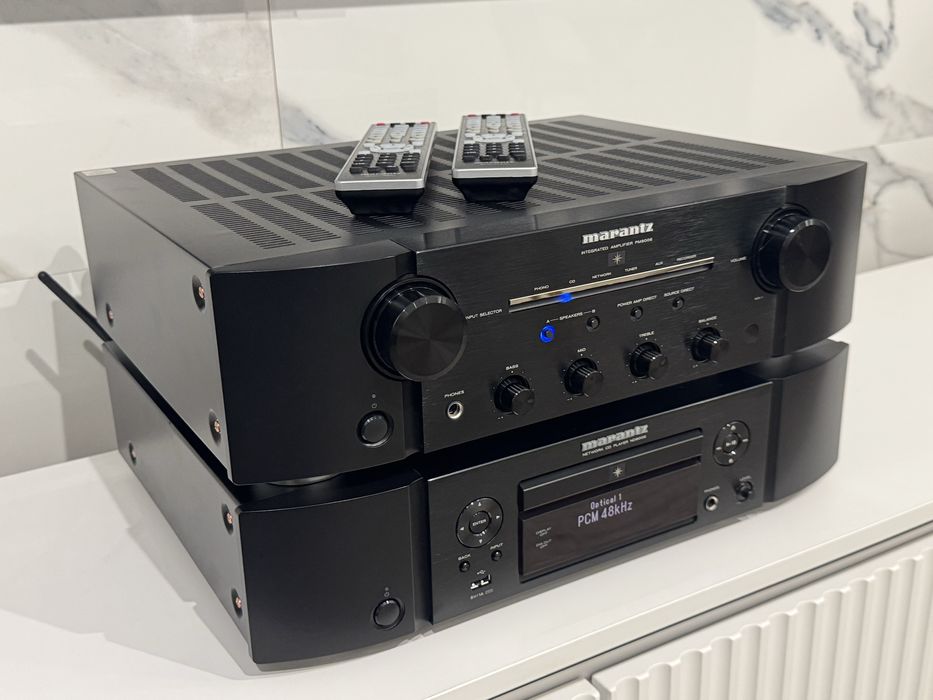 zestaw Marantz PM8006 + ND8006 – wzmacniacz i odtwarzacz sieciowy