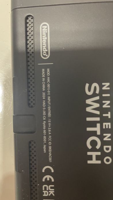 Nintendo Switch V2 como nova