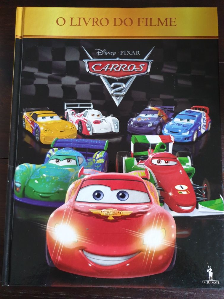 Carros 2 - o livro do filme, Disney Pixar.