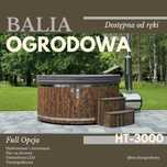 Balia ogrodowa Jacuzzi wanna z hydromasażem Bania Hot Tub