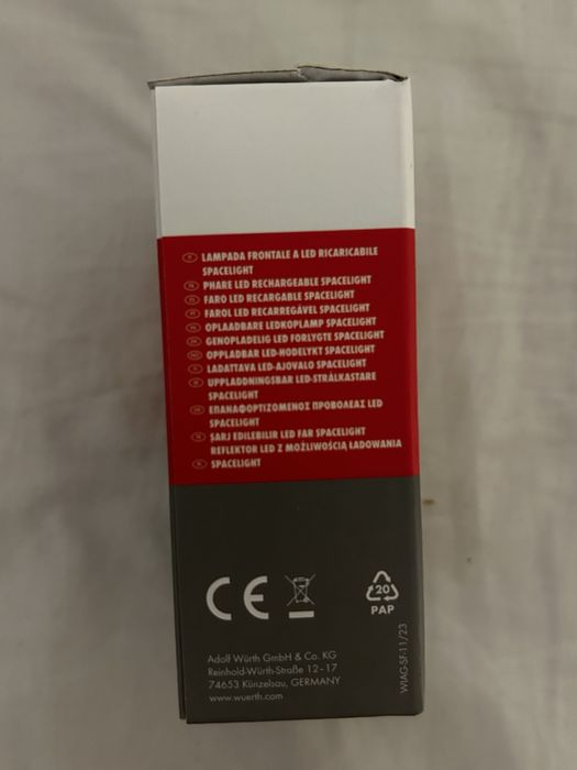 Wurth Latarka czołowa. Nowa !!!