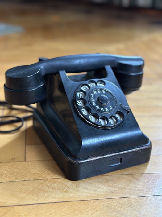 Телефон ретро дисковий vef 1957 рік