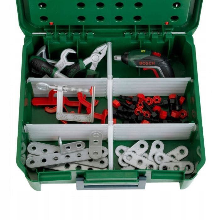 Zestaw Narzędzi Bosch 8396 Z Wkrętarką Walizka Warsztat Dla Dzieci