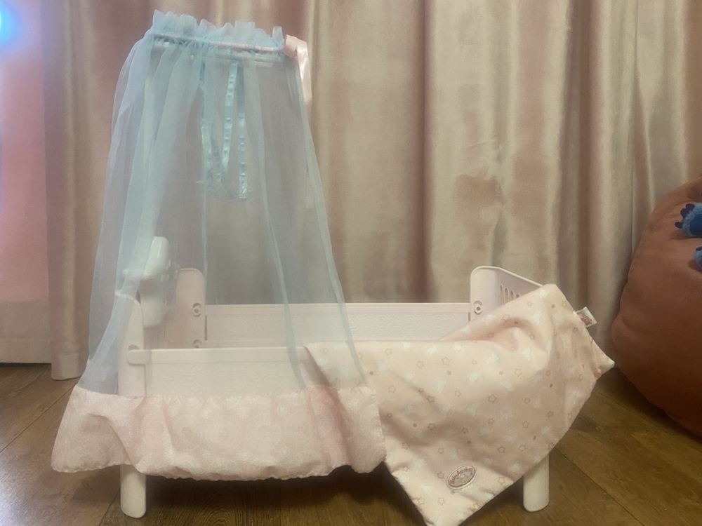 Ліжечко кроватка baby annabell zapf creation