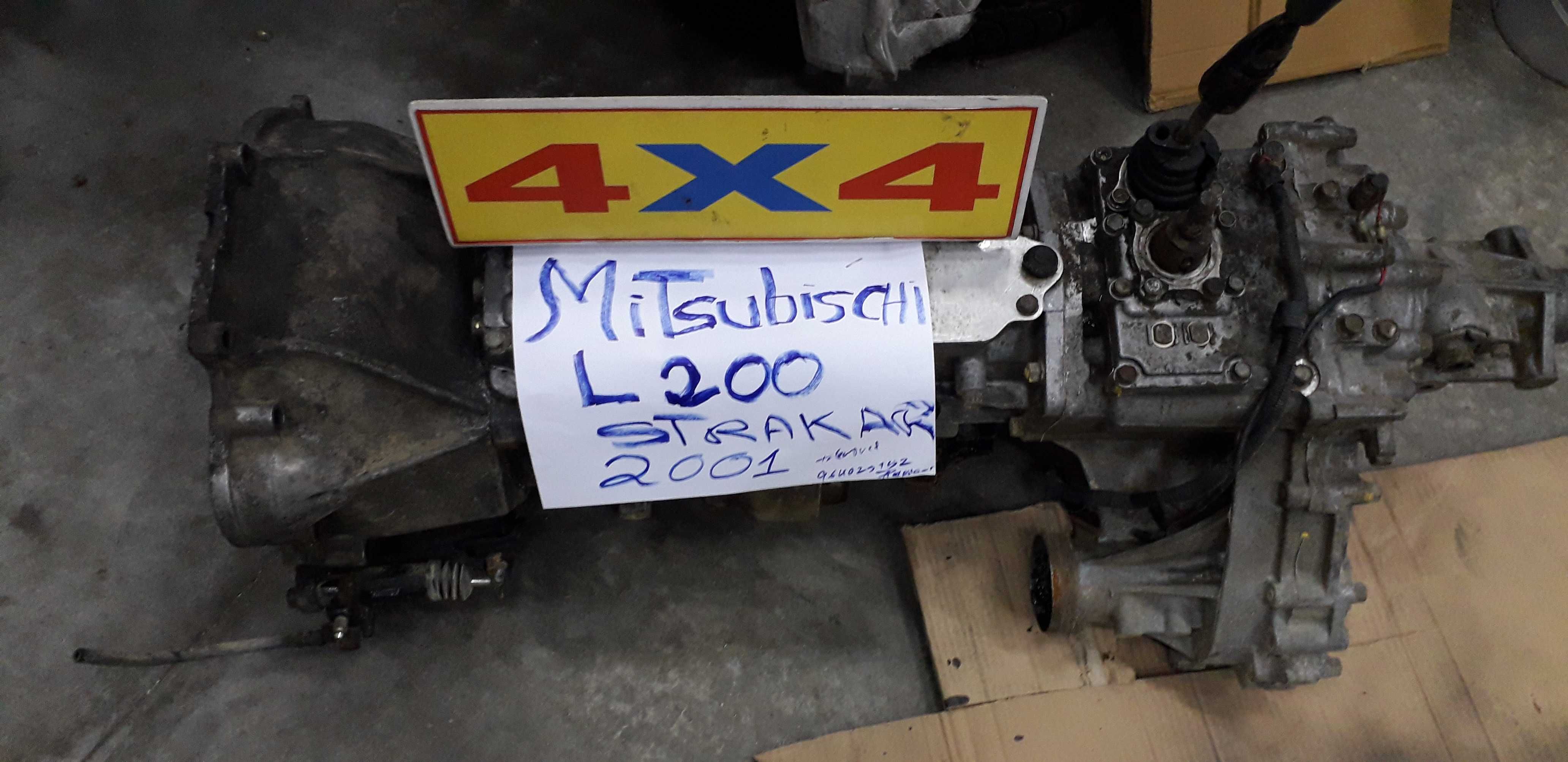 Mitsubishi l200  4x4 2.5td caixas de velocidades 4x4  de 1996 a 2002