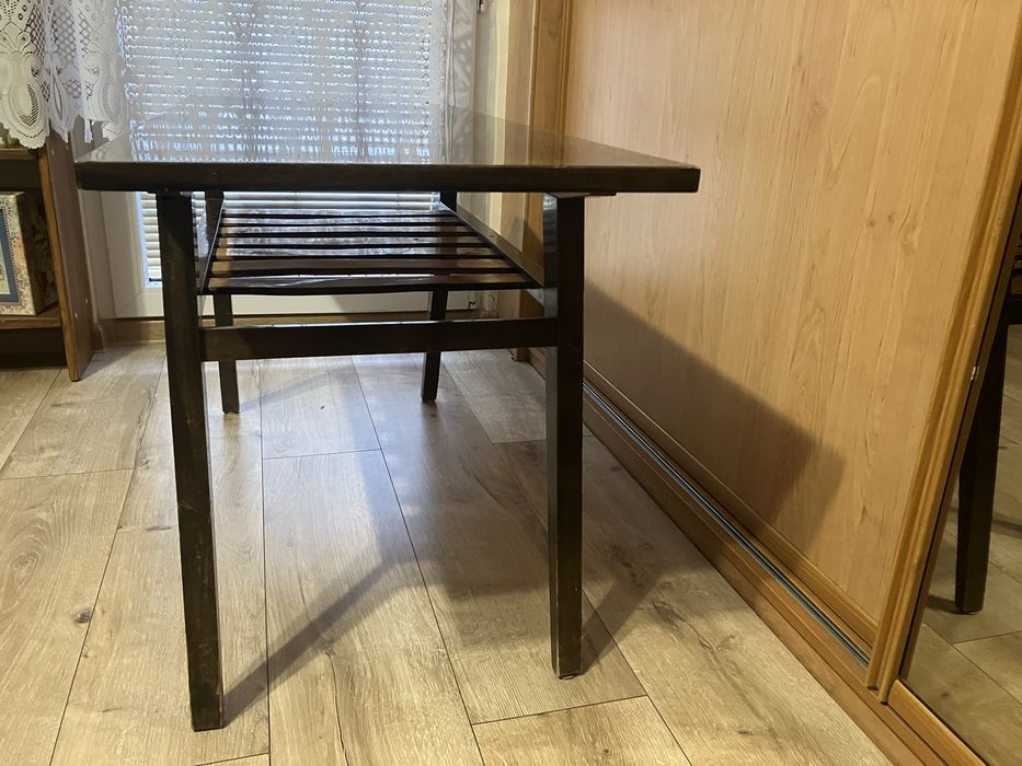 Ława, stolik PRL z 1971 roku