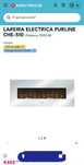 Lareira elétrica Proline 2000W