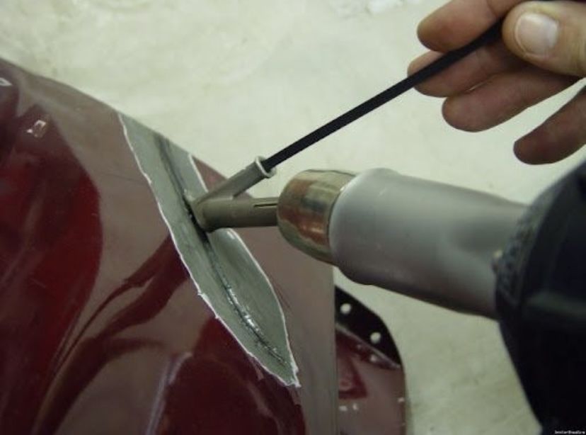 Ремонт бамперов, пайка пластика