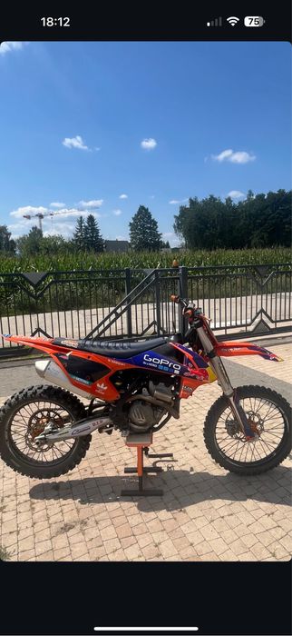 KTM sxf 250 wtrysk rozrusznik
