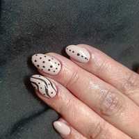 Manicure hybrydowy , żelowy , pedicure wiosenny