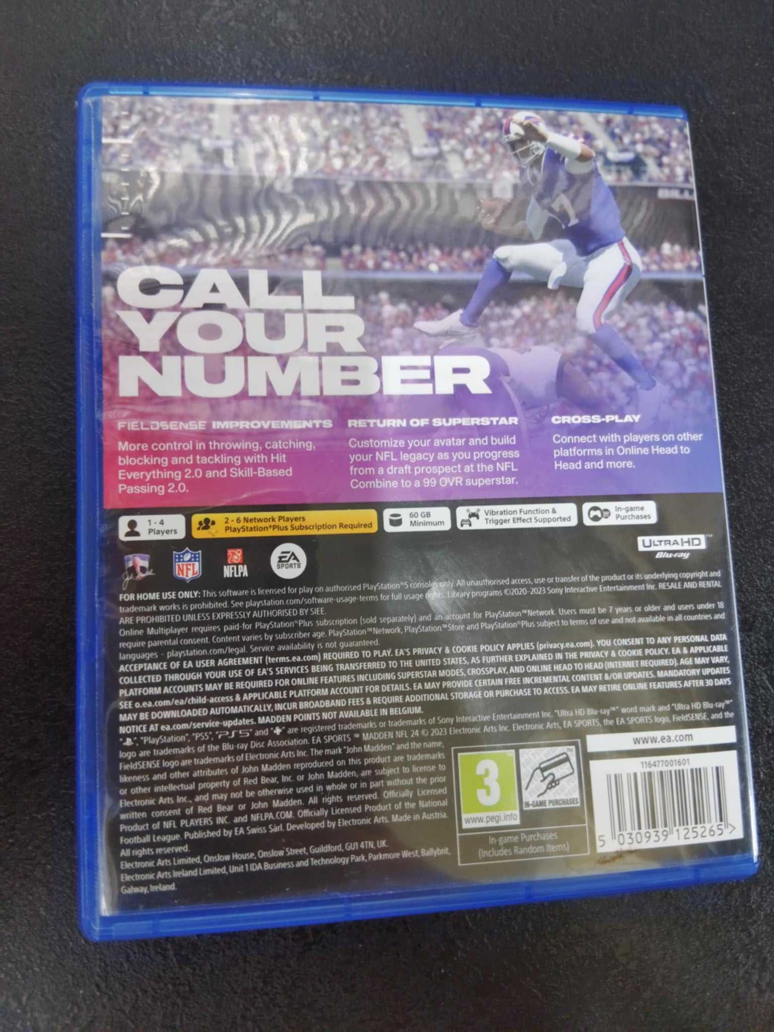 Madden NFL 24 PS5 Angielska wersja gry
