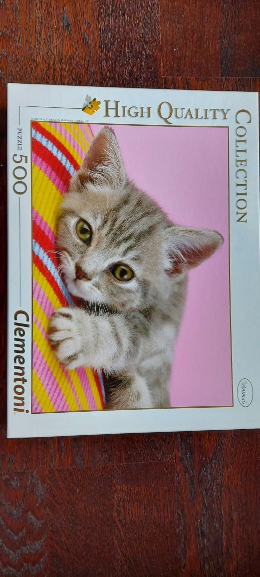 Puzzle Kot Clementoni 500 elementów