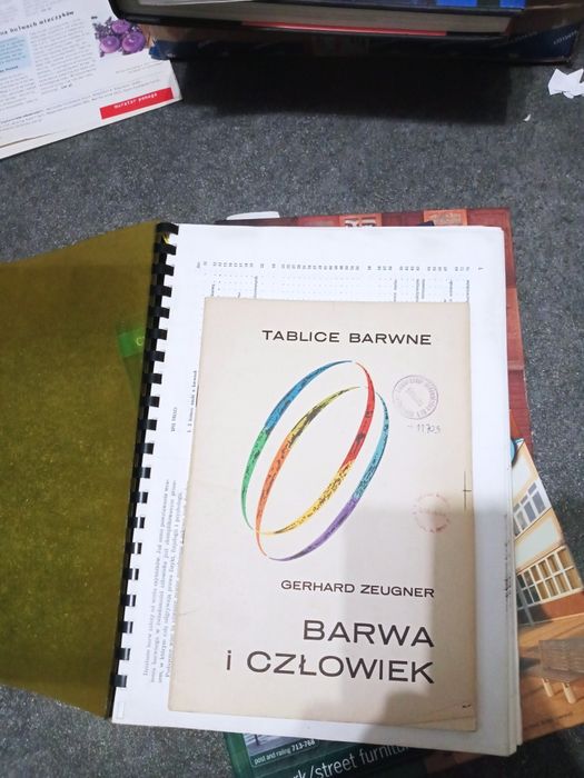 Barwa i człowiek Gerhard Zeugner Tablice Barwne (projektowanie wnętrz