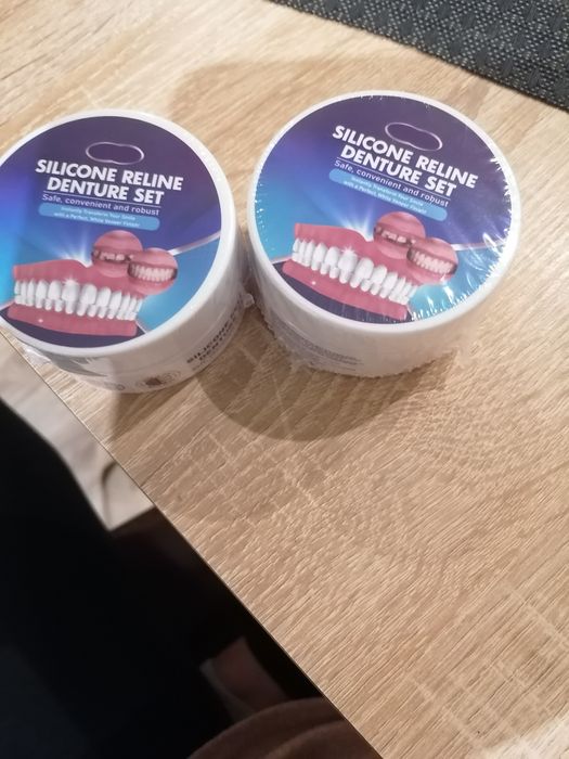 Proteza Silikonowa Nakładki na zęby Silicone Reliine Denture Set