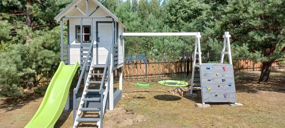 Domek plac zabaw kpl.