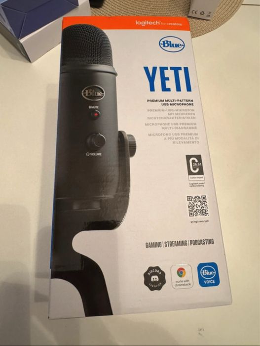 Blue Microphones Mikrofon pojemnosciowy Yeti USB do PC