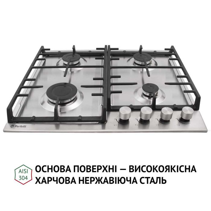 Газові варочні поверхні Ventolux Minola Perfelli Різний дизайн