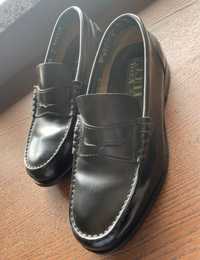 Yucca sapatos pele (preto)