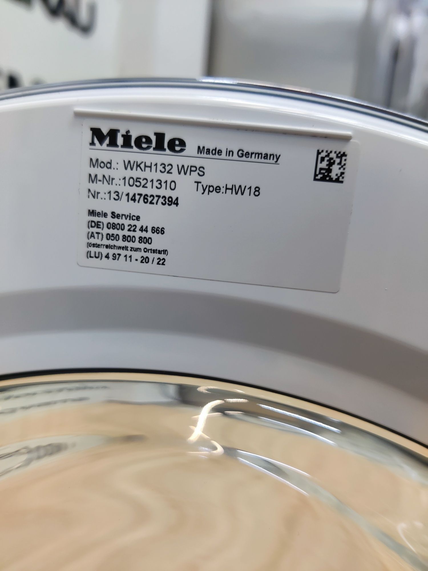 Топ! Стиралка Miele™WKH132WPS XL 9 kg! Идеал! Germany. Пар!