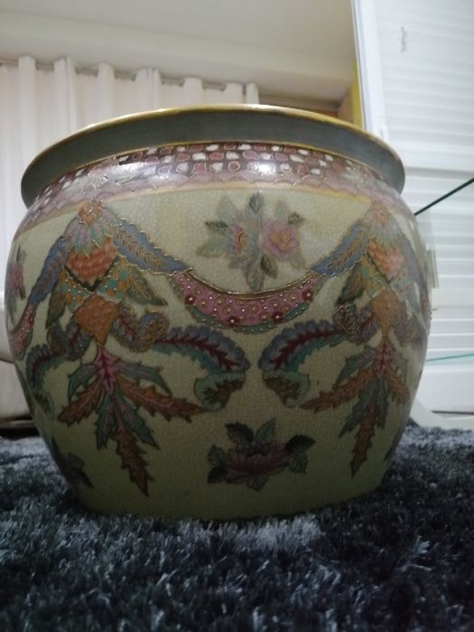 Vaso / cachepot porcelana chinesa