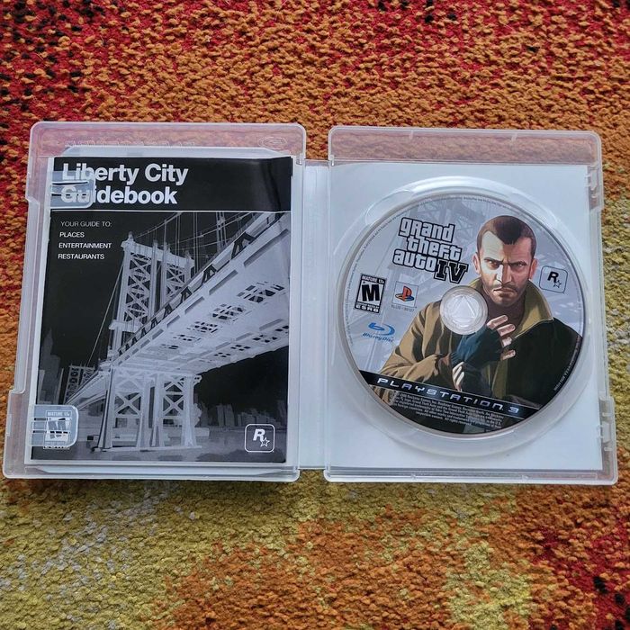 Grand Theft Auto GTA IV 4 PS3 Playstation 3 + Mapka, Skup/Sprzedaż